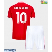 Nottingham Forest Morgan Gibbs-White #10 Hjemmedraktsett Barn 2025-26 Kortermet (+ Korte bukser)